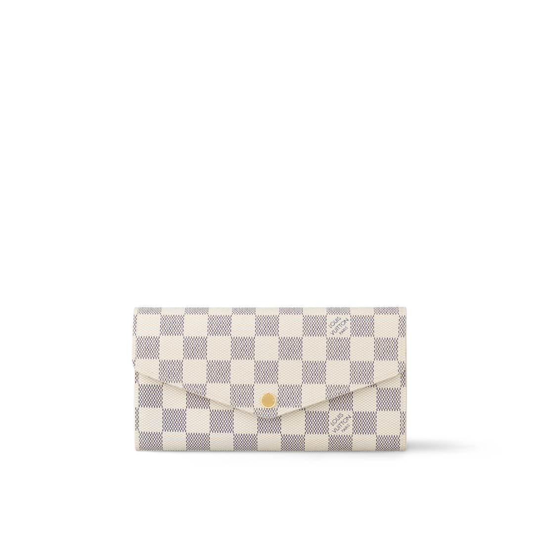 High quality Louis Vuitton Damier Sarah Wallet on chain WOC Crossbody